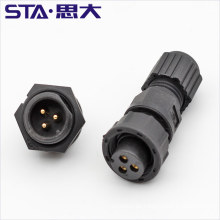 Enchufe del conector eléctrico masculino y femenino Z110, conector impermeable del perno IP67 3 4 5 6 7 8 9